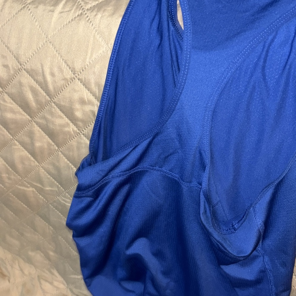 Nike Dri Fit XS blue women’s tank - Picture 4 of 5